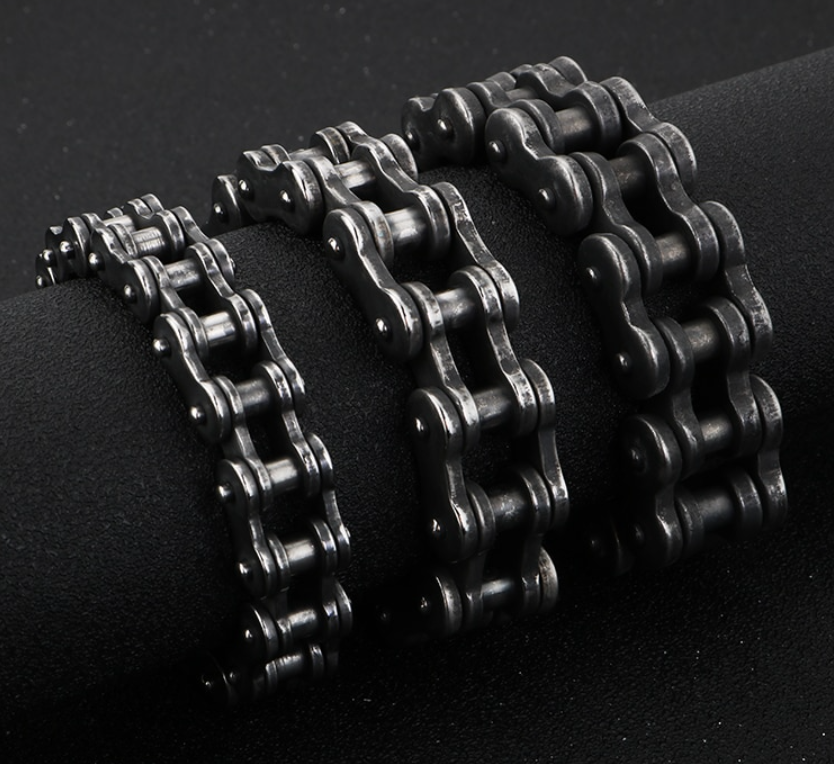 Bike chain bracelet on sale