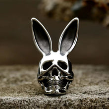 Skull Bunny Stainless Steel Ring