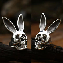 Skull Bunny Stainless Steel Ring