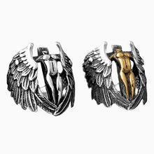 Winged Angel Stainless Steel Ring