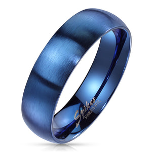 Matte Finish Stainless Steel Bands - Blue