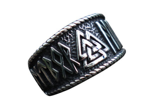 Nordic Runes Stainless Steel RIng 316L