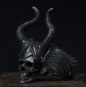 Satanic Demon Sorath Shofar Stainless Steel ring