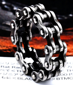 Bike Chain - Stainless Steel Ring - RAREBoutiques
