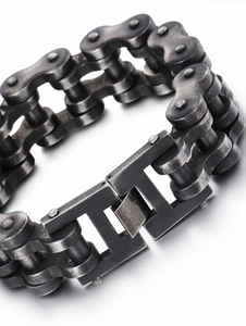 Bicycle chain bracelet deals titanium