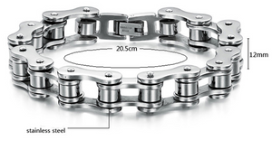 Bike Chain Stainless Steel Bracelets - $40 - RAREBoutiques