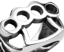Brass Knuckle design Stainless Steel Ring - RAREBoutiques