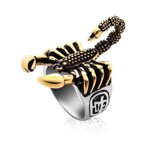 Scorpion Stainless Steel Ring - New Item