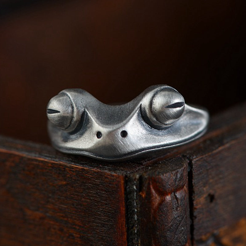 New Item - Stainless Steel Frog Ring